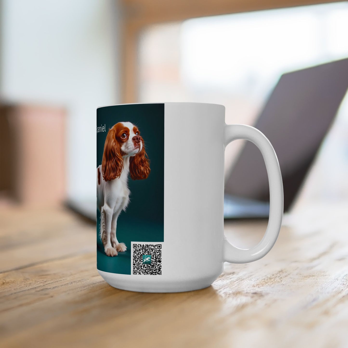 Cavalier King Charles Spaniel Ceramic Mug – Dog Lover Coffee Cup (11oz/15oz)