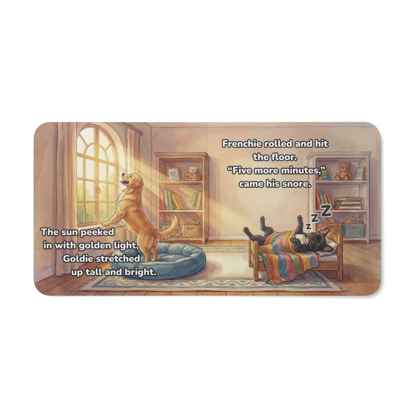 Goldie & Frenchie Toddler Book — Big Paws Little Paws