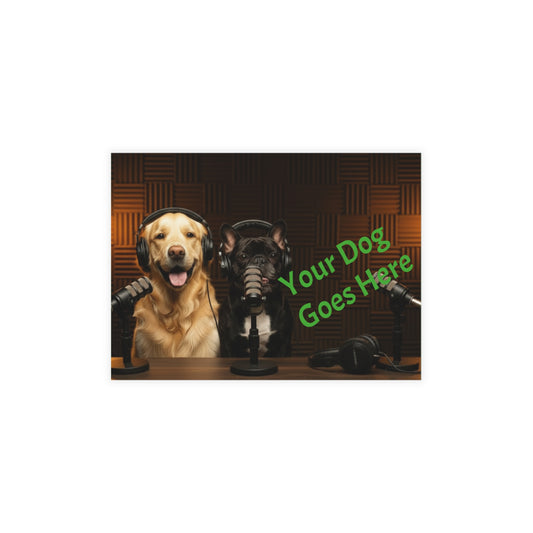 Goldie & Frenchie Custom Postcard Bundles with Envelopes - Send in Your Pic!