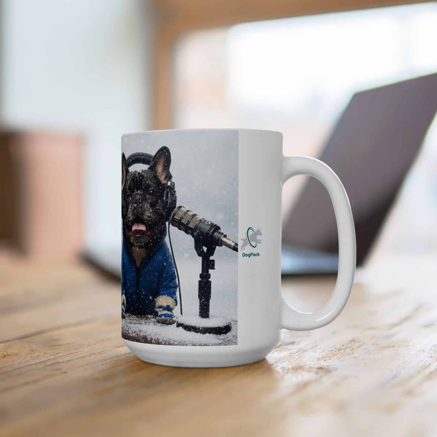 Goldie & Frenchie Winter Mug for Warm Drinks (11oz, 15oz)