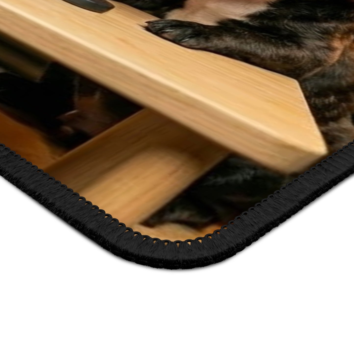 Goldie & Frenchie as Puppies - Cute and Sturdy Podcast Gaming Mouse Pad