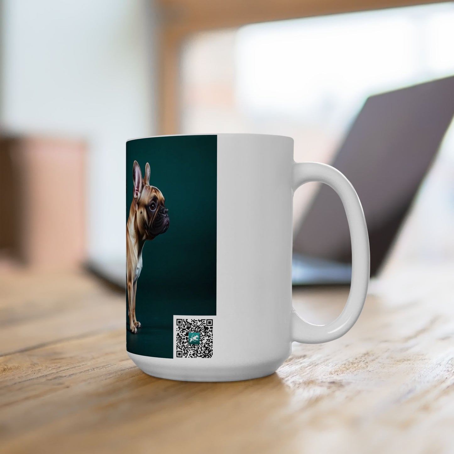 French Bulldog Ceramic Mug — French Bulldog Dog Breed Coffee Cup (11oz/15oz)