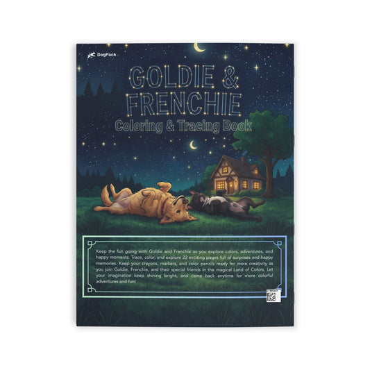 Goldie & Frenchie Coloring Book - The Amazing Adventures