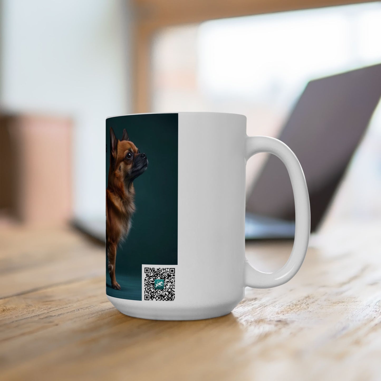 Affenhuahua Ceramic Mug — Affenhuahua Dog Breed Coffee Cup (11oz & 15oz)