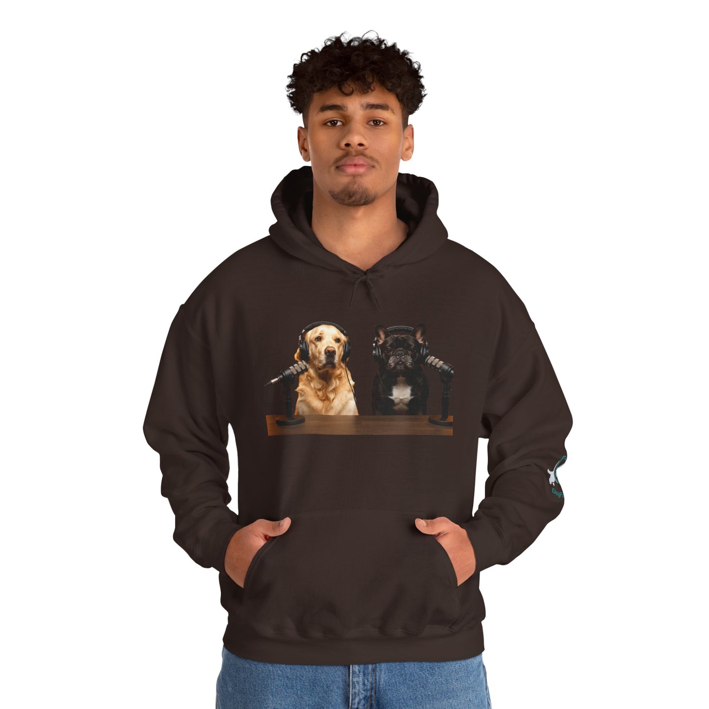 Goldie and Frenchie Hooded Sweater