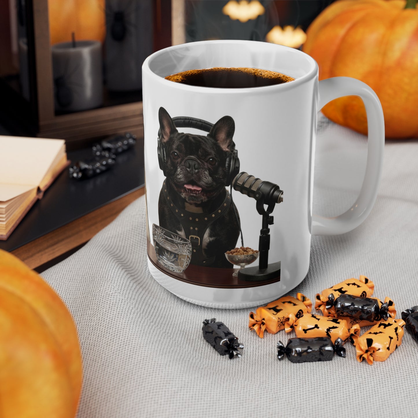 Goldie & Frenchie Sophisticated & Wealthy Coffee Mug — 11oz & 15oz Quality Ceramic - Ships from United Kingdom