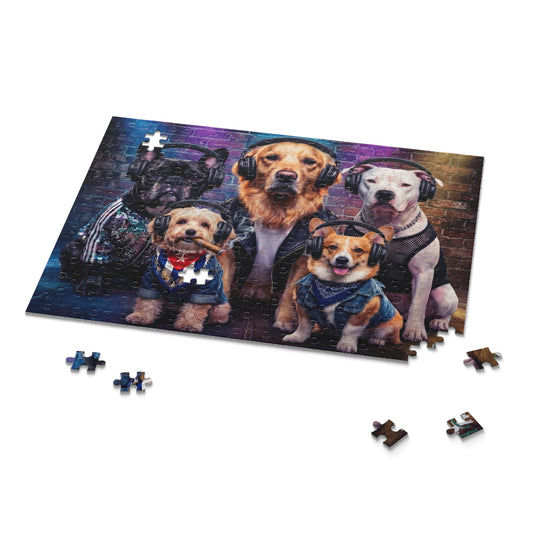 Goldie & Frenchie Jigsaw Puzzle — “Take Me Out to the Wild” Crew Edition (120 / 252 / 500 Pieces)