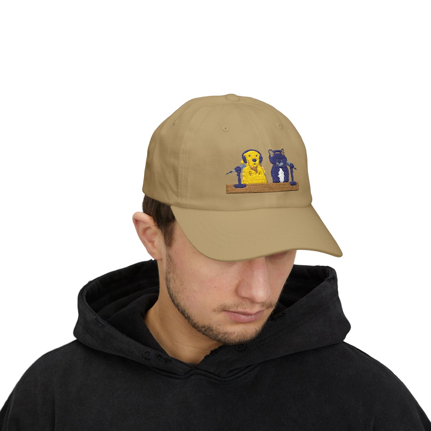 Goldie & Frenchie Embroidered Podcast Hat