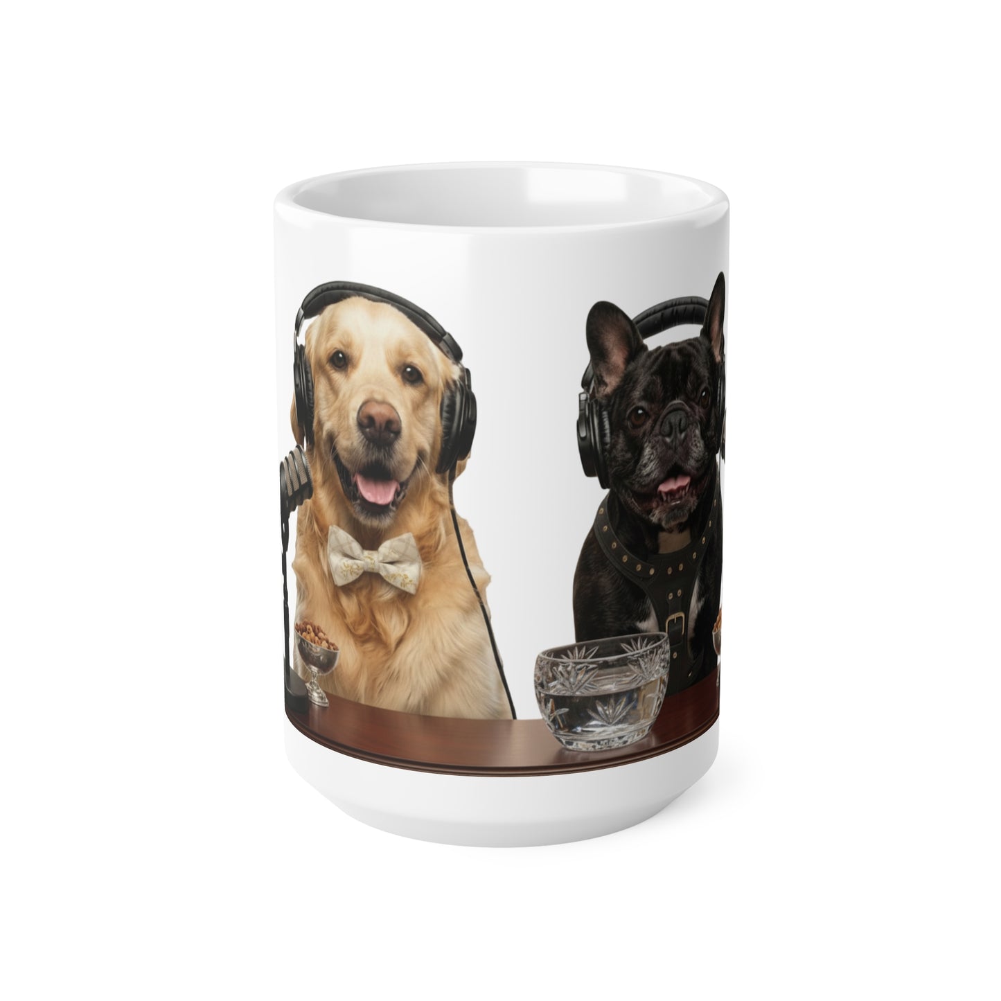 Goldie & Frenchie Sophisticated & Wealthy Coffee Mug — 11oz & 15oz Quality Ceramic - Ships from United Kingdom