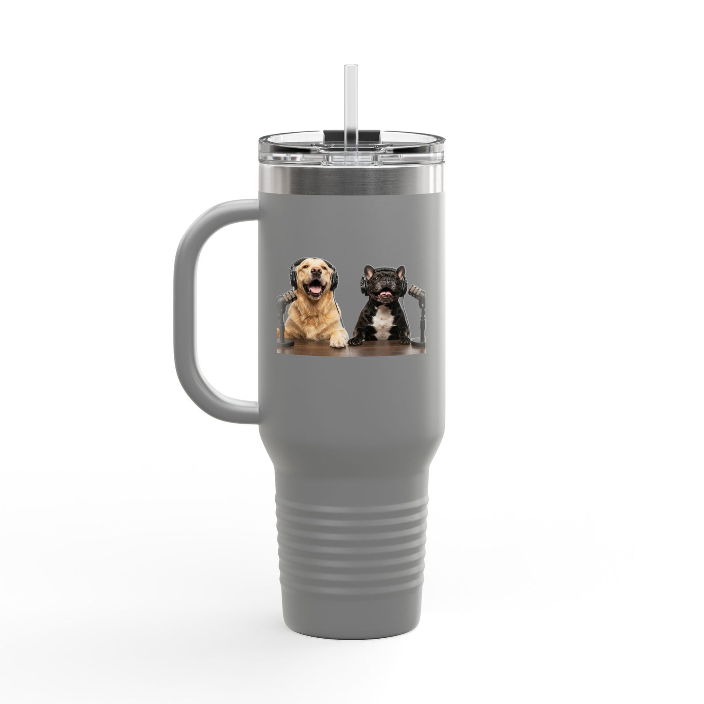 Goldie & Frenchie 40oz Insulated Travel Mug