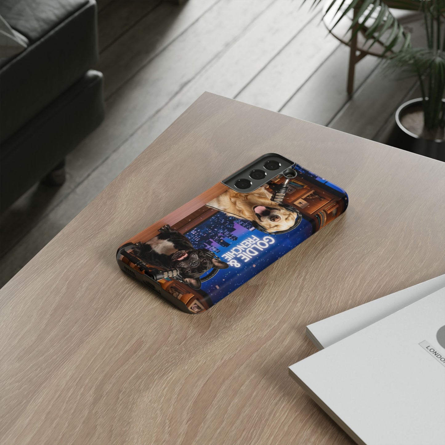 Goldie & Frenchie Talk Show LOL Laughing out Loud Samsung Google Android Cases