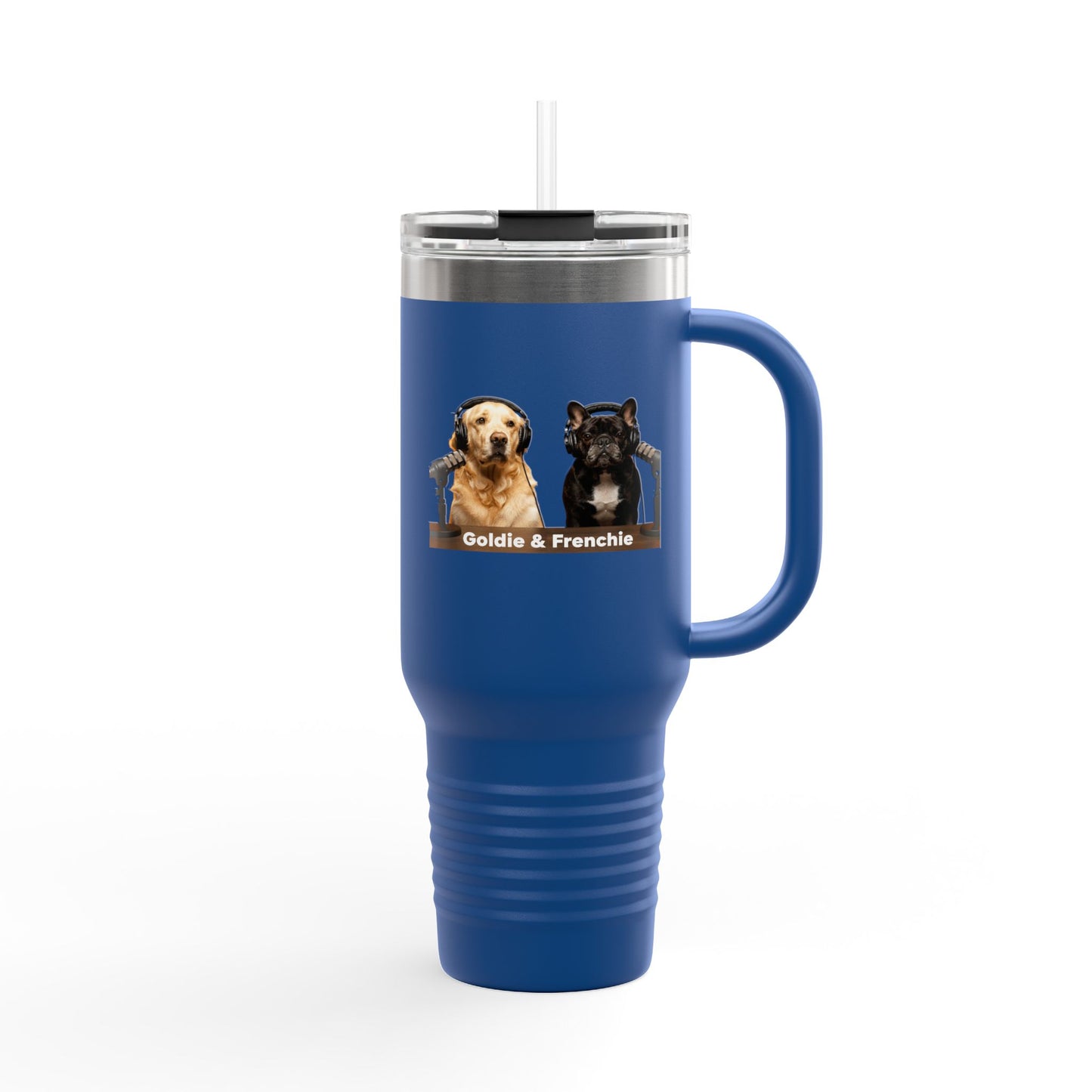 Goldie & Frenchie 40oz Insulated Travel Mug
