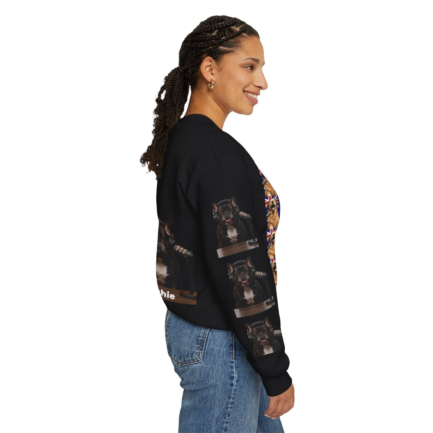 Goldie & Frenchie Australian Pride Crewneck Sweatshirt — Fully Printed Special Edition - Ships from Australia + New Zealand