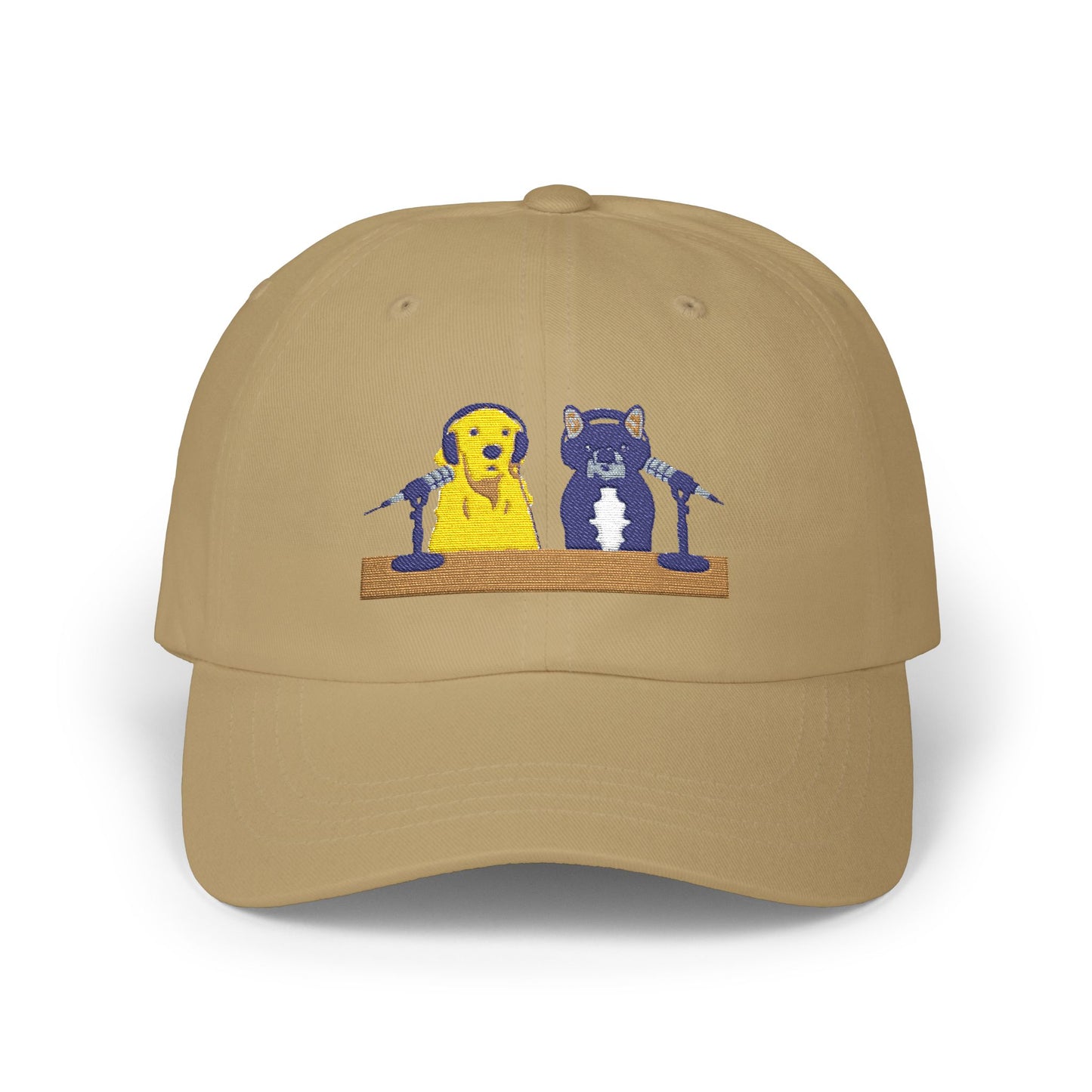 Goldie & Frenchie Embroidered Podcast Hat