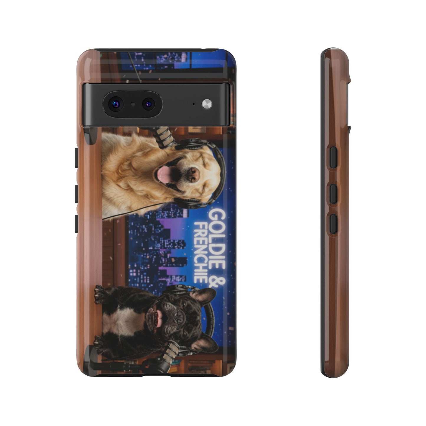 Goldie & Frenchie Talk Show LOL Laughing out Loud Samsung Google Android Cases