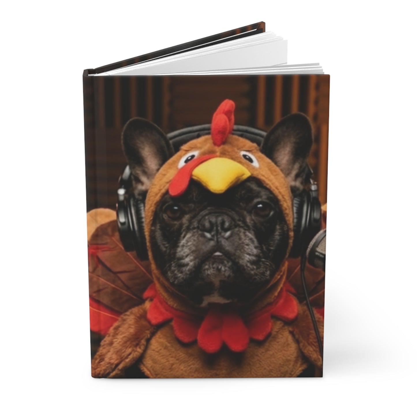 Goldie & Frenchie Thanksgiving Costume Notebook
