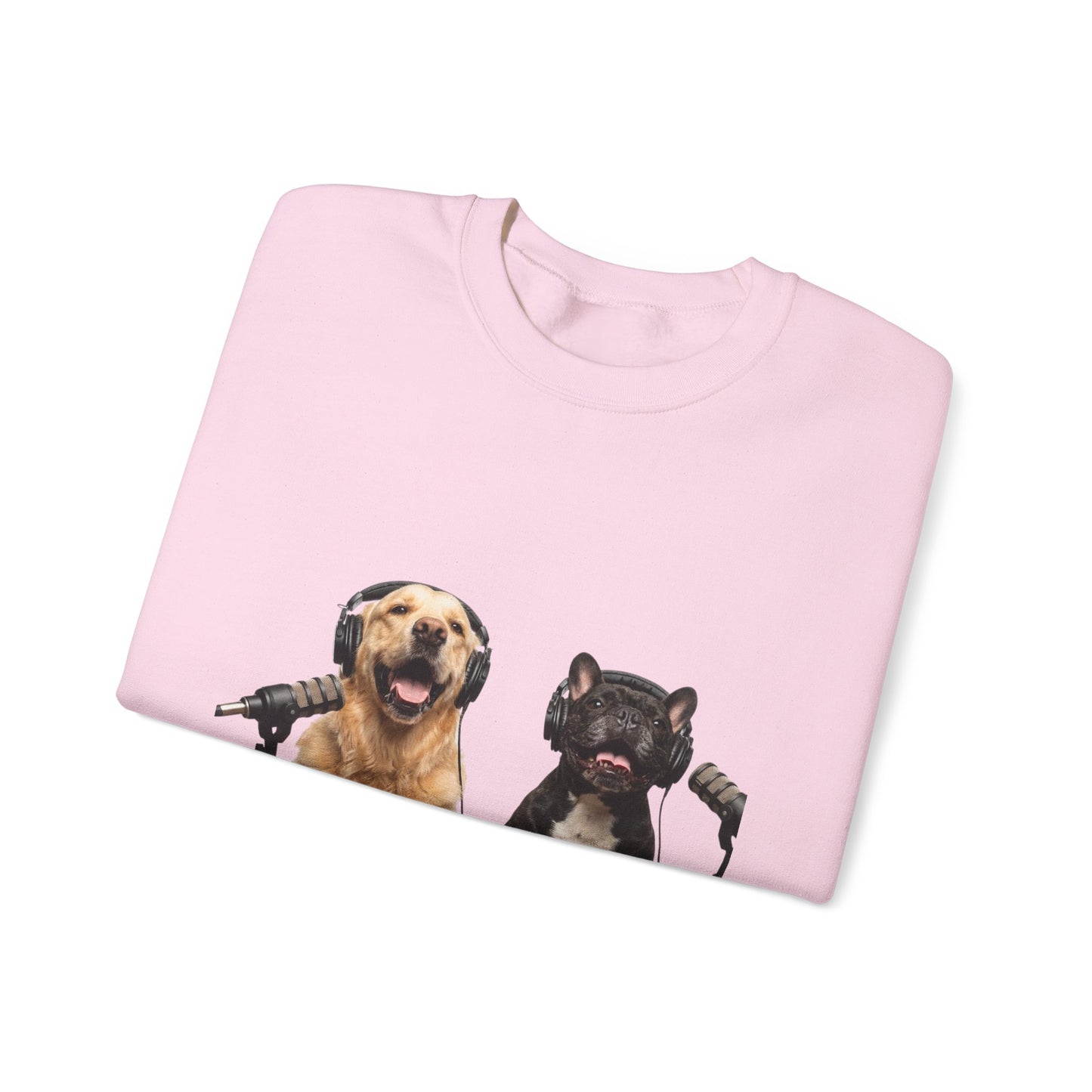 Goldie & Frenchie Smiling Crewneck with G&F sleeves