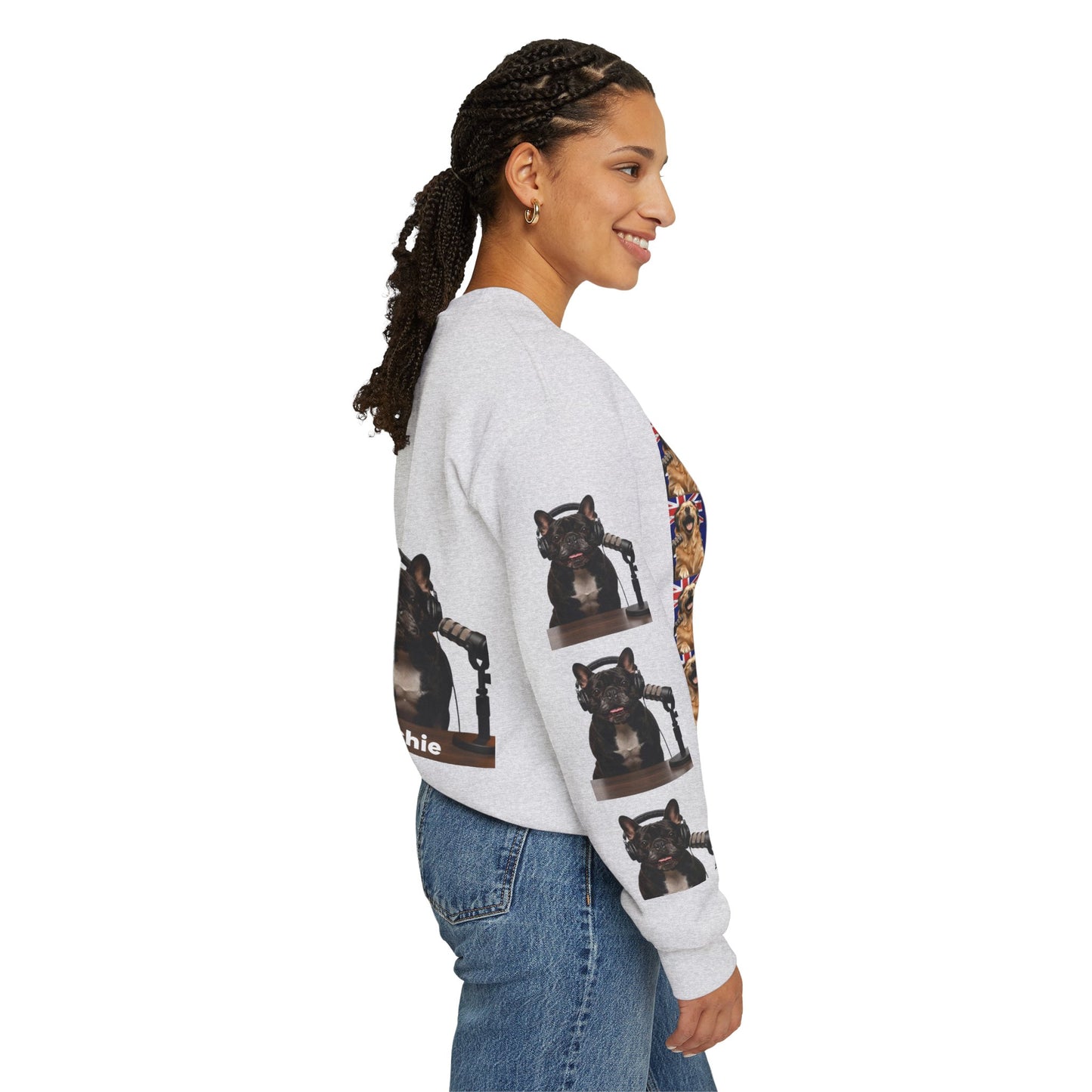 Goldie & Frenchie Australian Pride Crewneck Sweatshirt — Fully Printed Special Edition - Ships from Australia + New Zealand