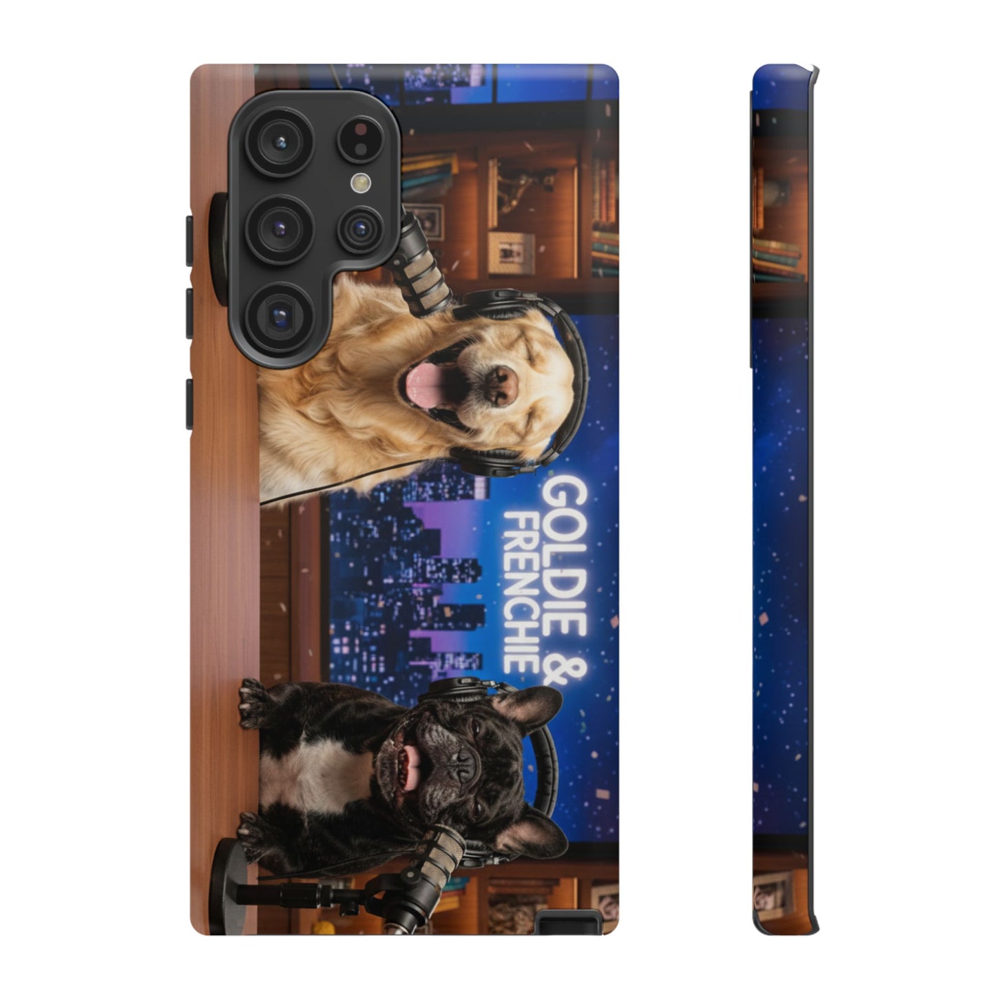 Goldie & Frenchie Talk Show LOL Laughing out Loud Samsung Google Android Cases