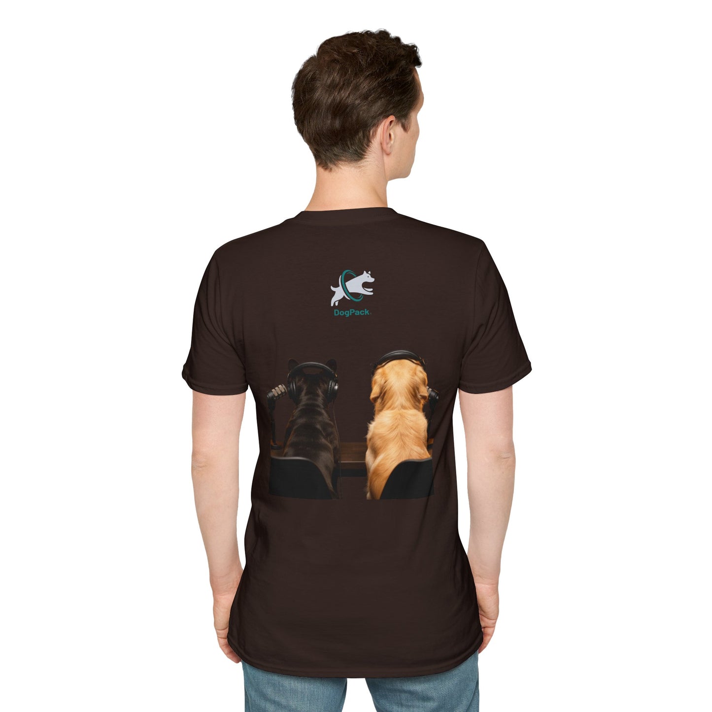 Goldie & Frenchie back & front Softstyle T-shirt