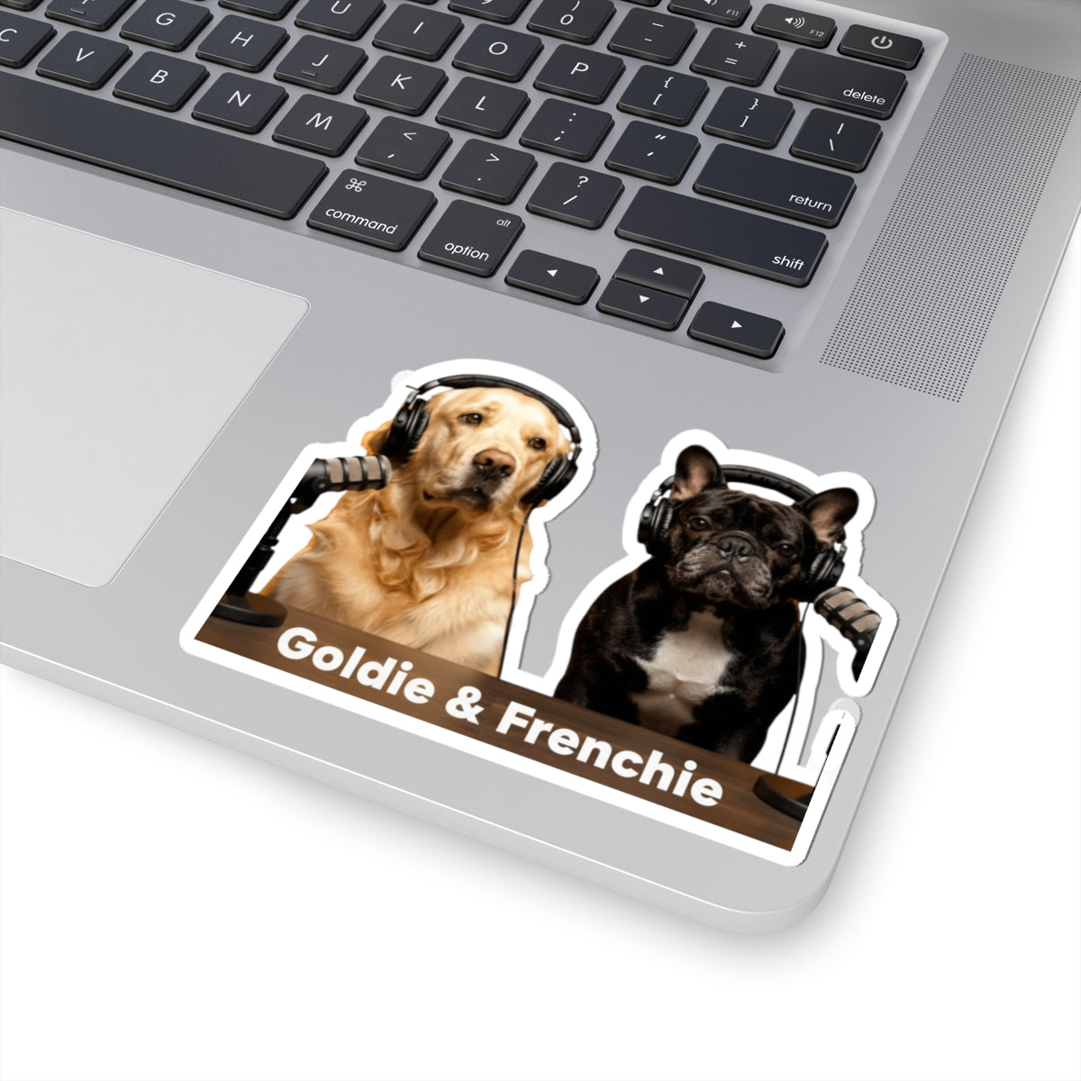 Goldie & Frenchie Classic On-Air Sticker