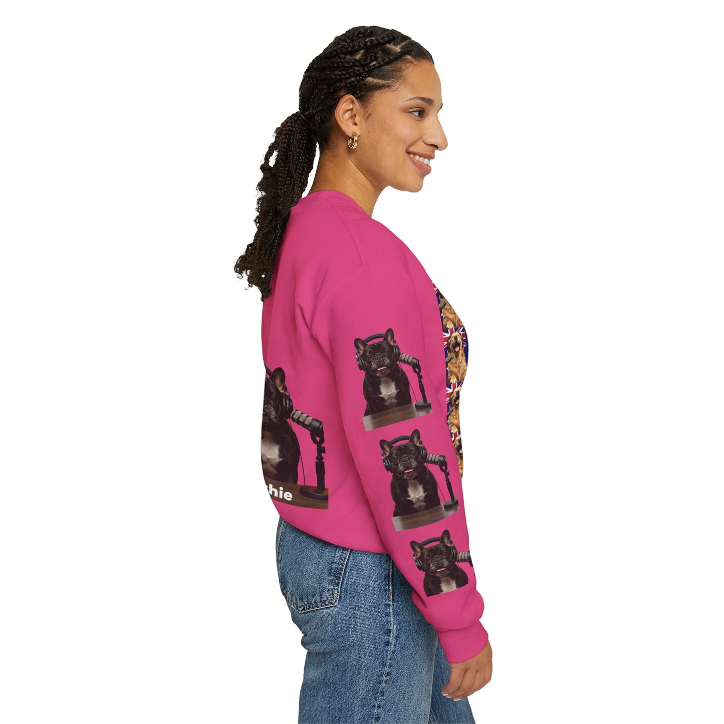 Goldie & Frenchie Australian Pride Crewneck Sweatshirt — Fully Printed Special Edition - Ships from Australia + New Zealand