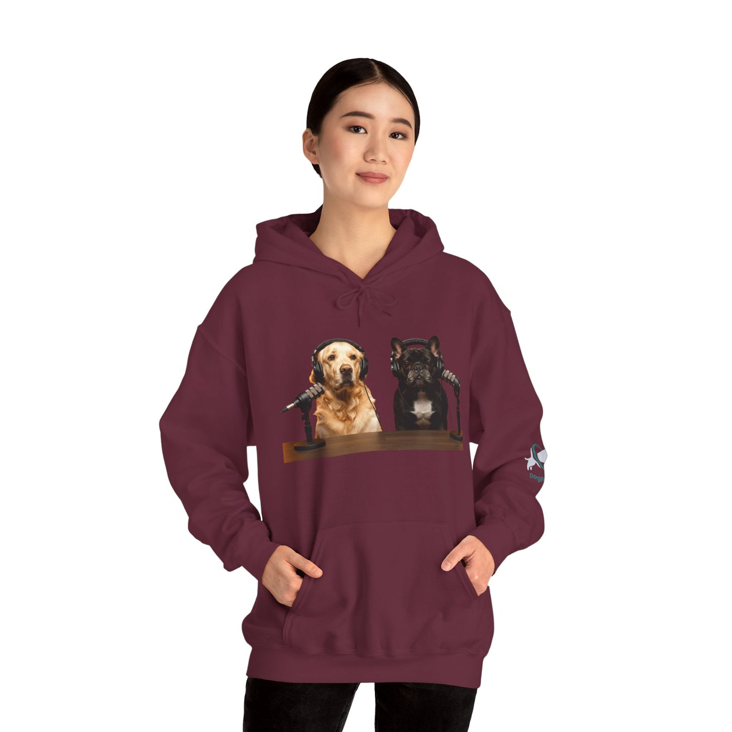Goldie and Frenchie Hooded Sweater