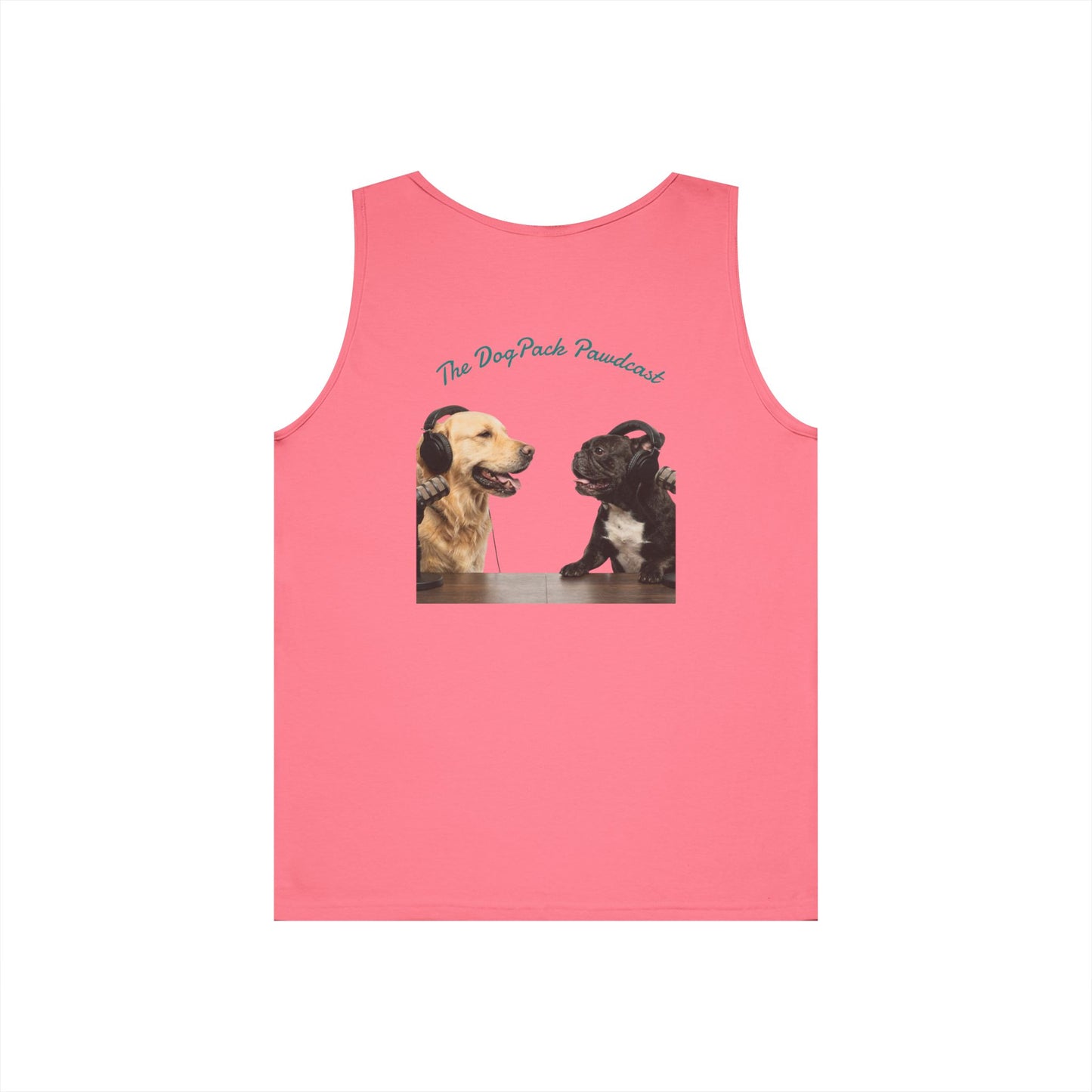 Goldie & Frenchie Front and Back Tank Top - Unisex