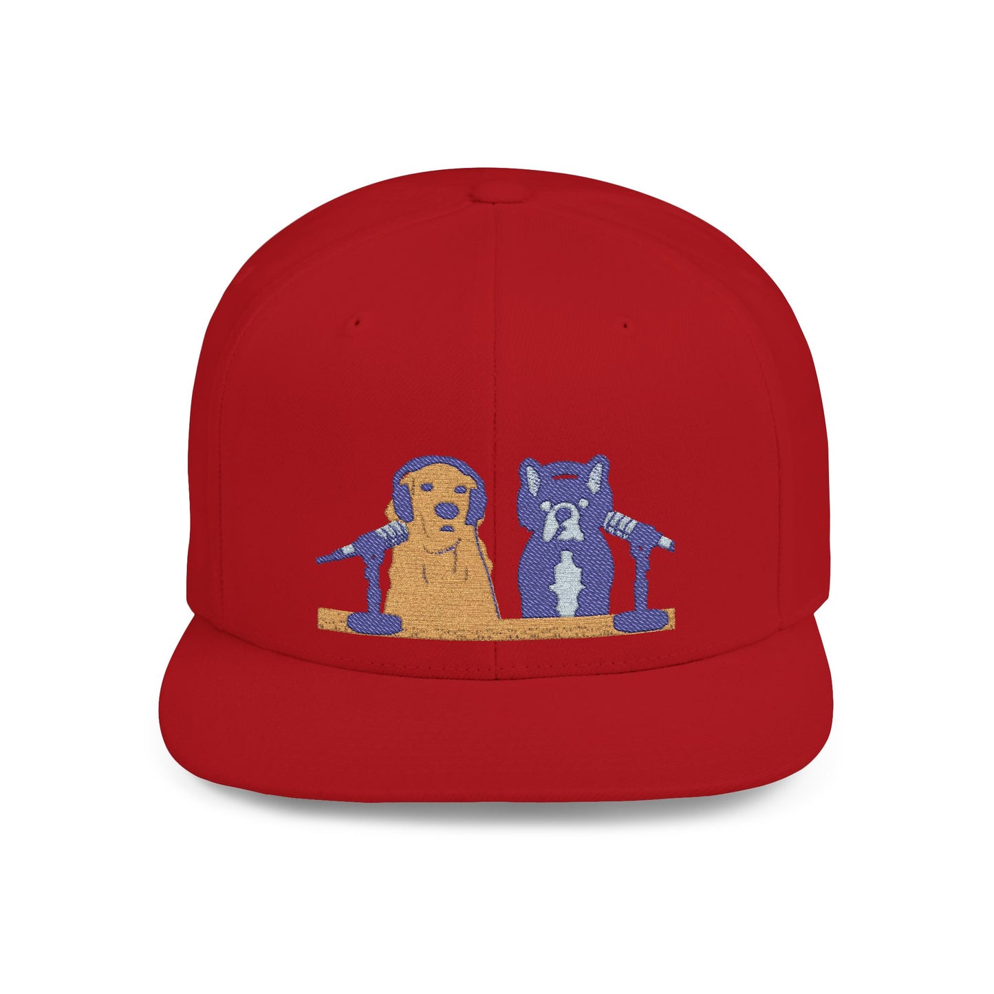 Goldie & Frenchie Embroidered Snapback Hat