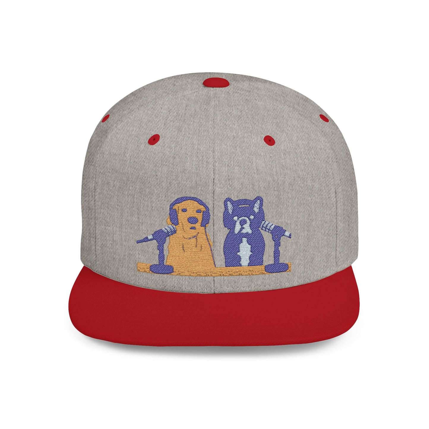 Goldie & Frenchie Embroidered Snapback Hat