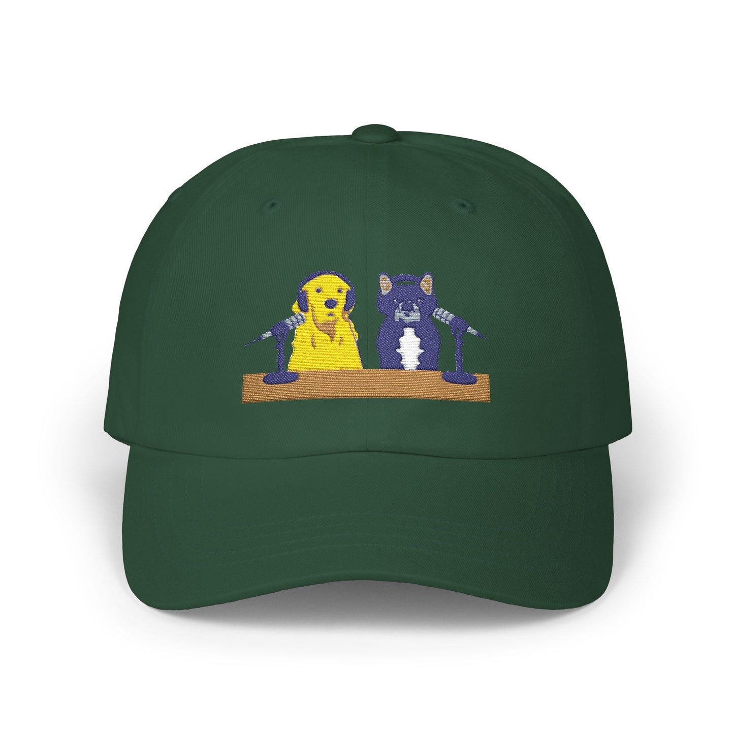 Goldie & Frenchie Embroidered Podcast Hat