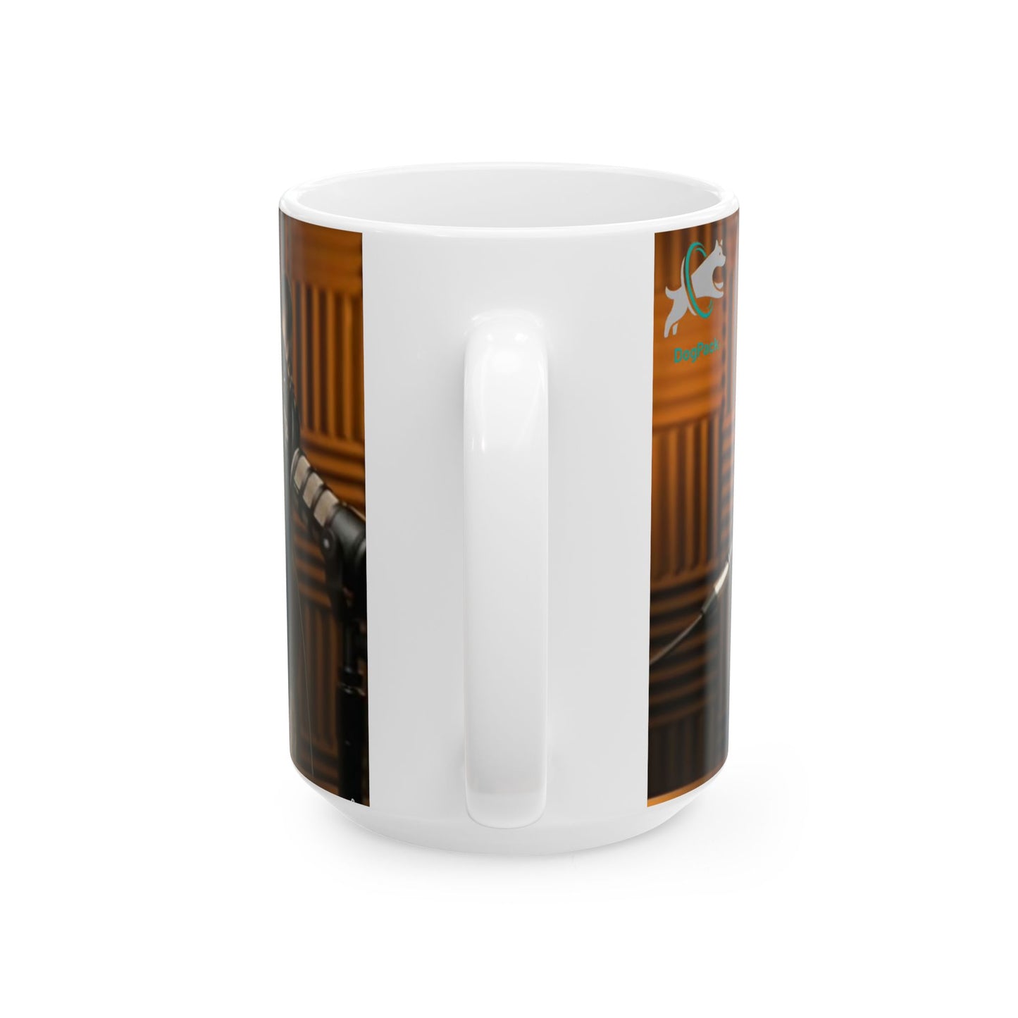 Goldie & Frenchie Laughing On-Air Podcast Mug