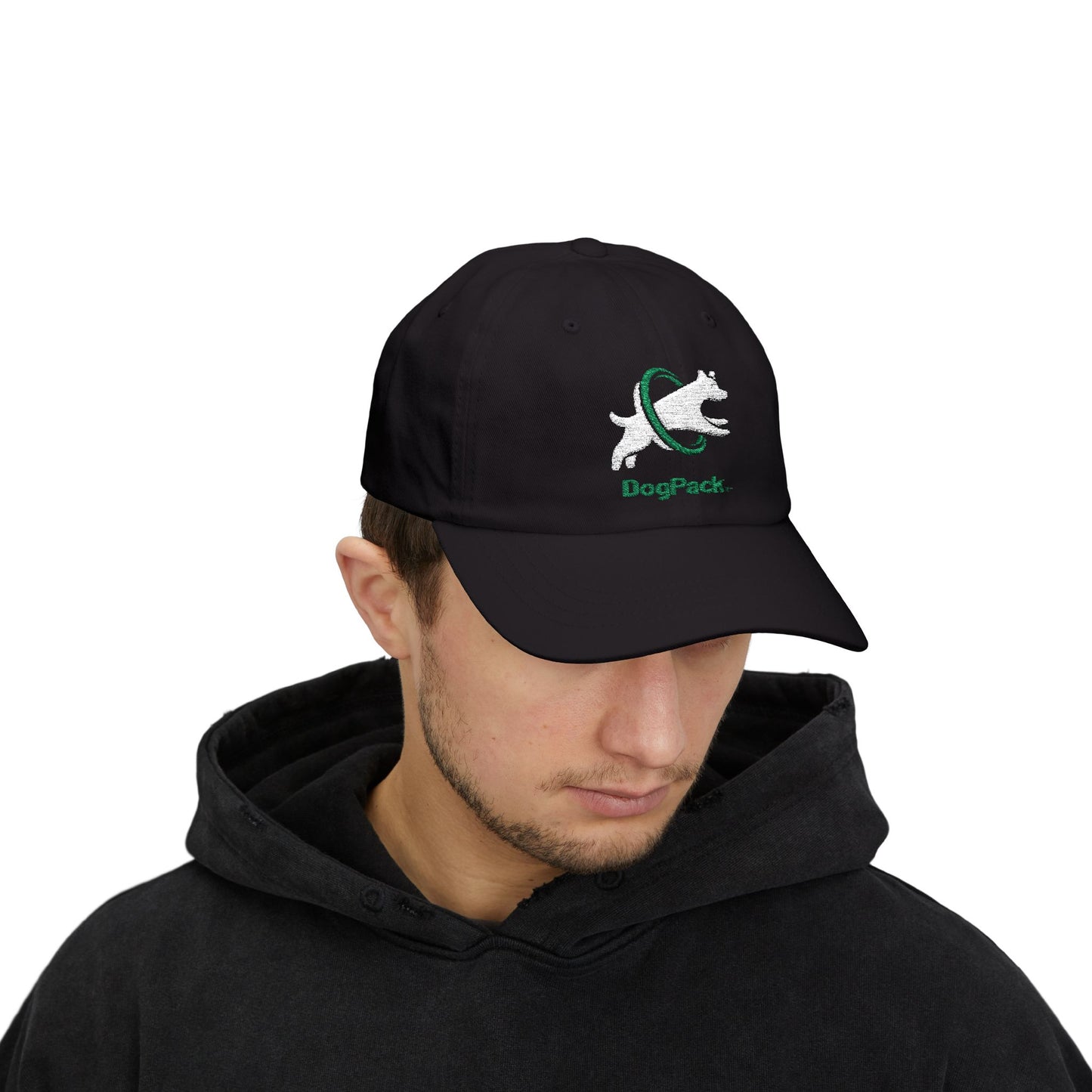 DogPack Brand Dad Cap — DogPack Logo Embroidered Baseball Hat