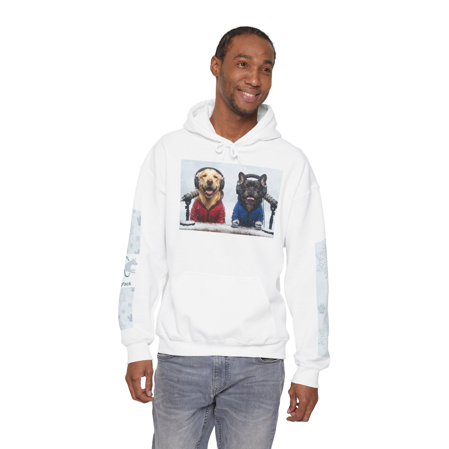 Goldie & Frenchie Holiday Hoodie - High Quality Soft Sweatshirt for the Winter