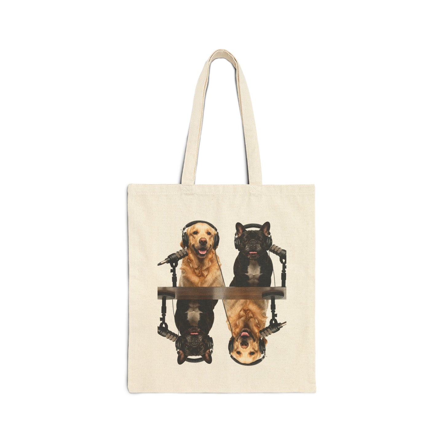 Goldie & Frenchie Reflection Canvas Tote