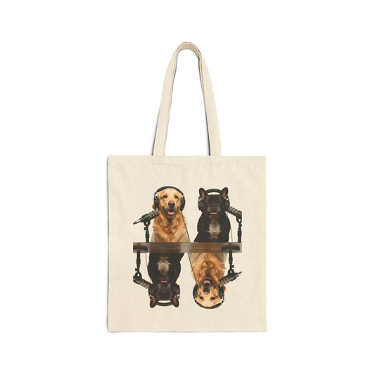 Goldie & Frenchie Reflection Canvas Tote