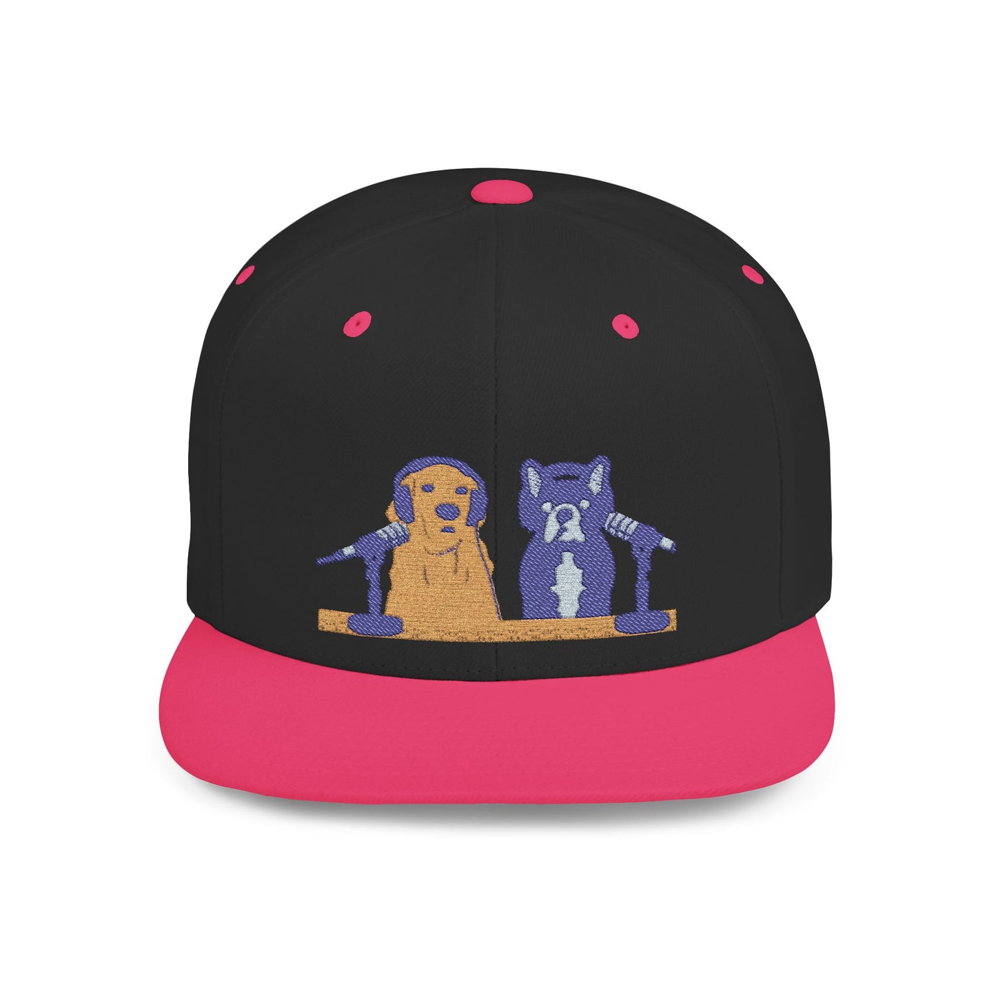 Goldie & Frenchie Embroidered Snapback Hat