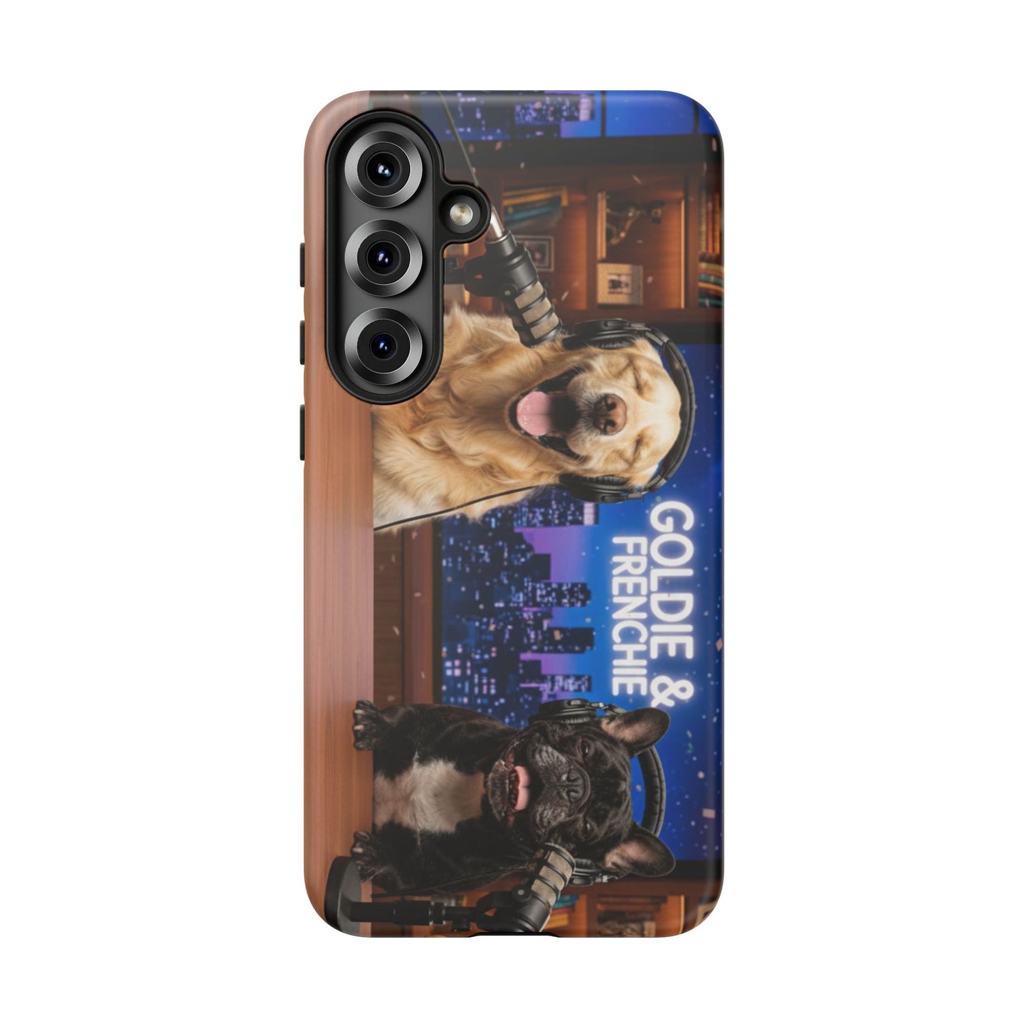 Goldie & Frenchie Talk Show LOL Laughing out Loud Samsung Google Android Cases