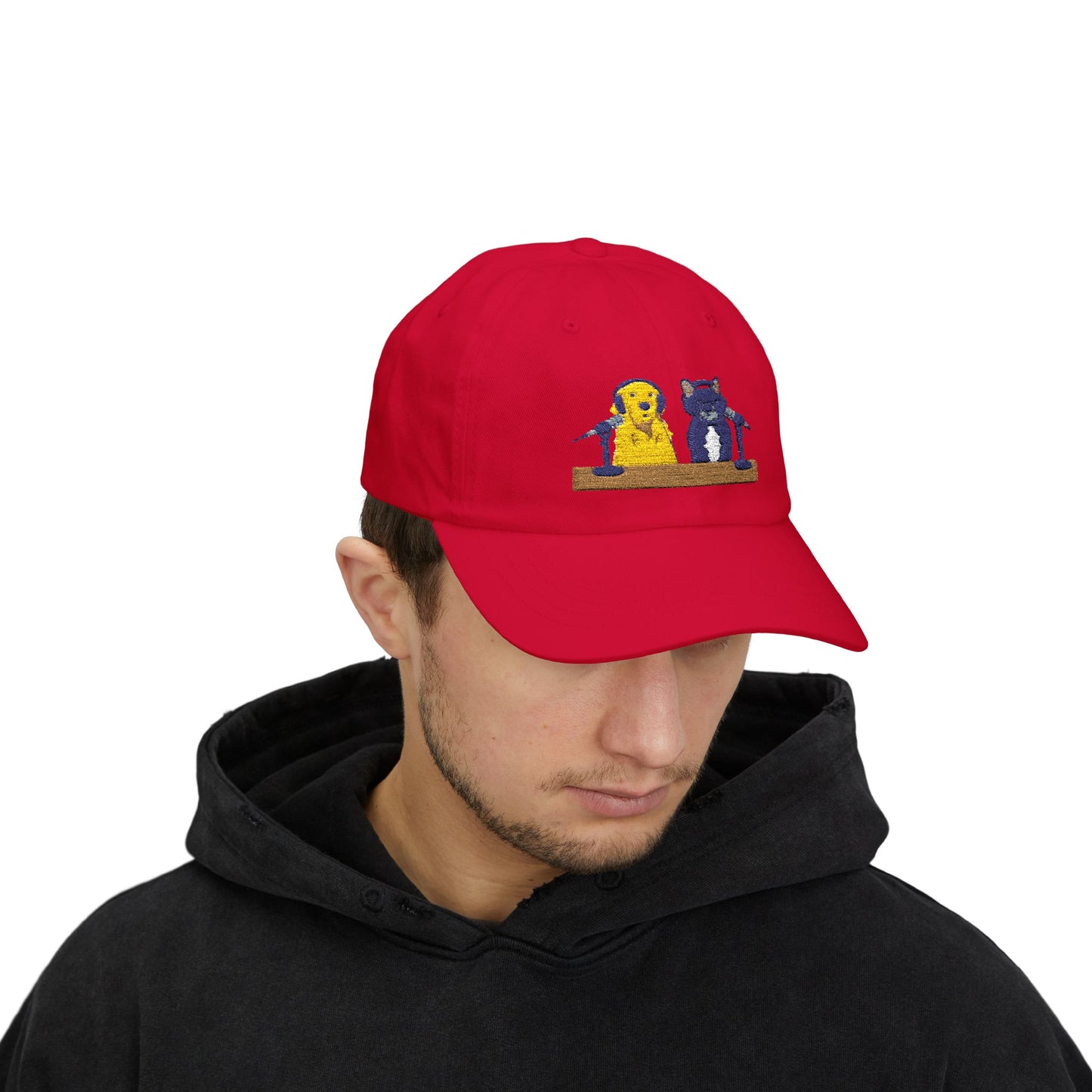 Goldie & Frenchie Embroidered Podcast Hat
