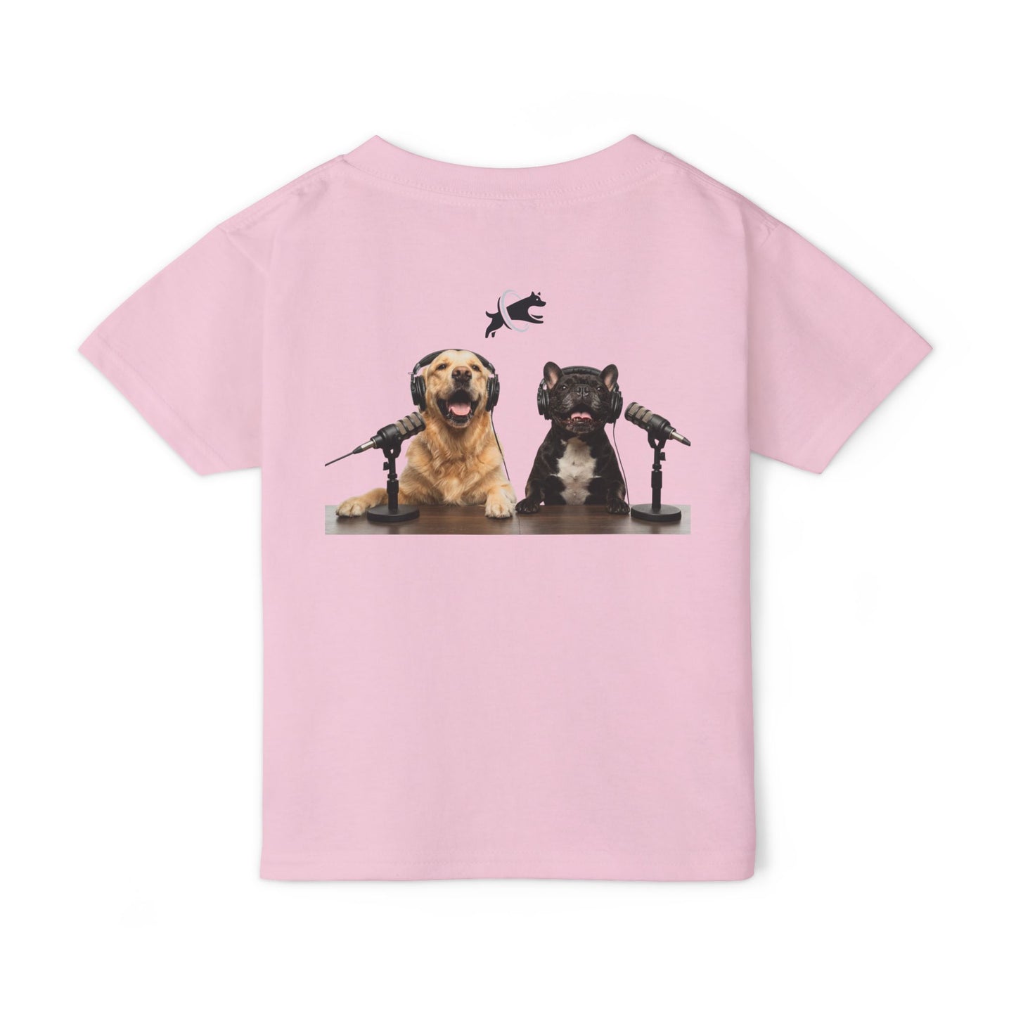 Goldie the Doctor & Frenchie the Baker Toddler T‑Shirt - Front & Back Print