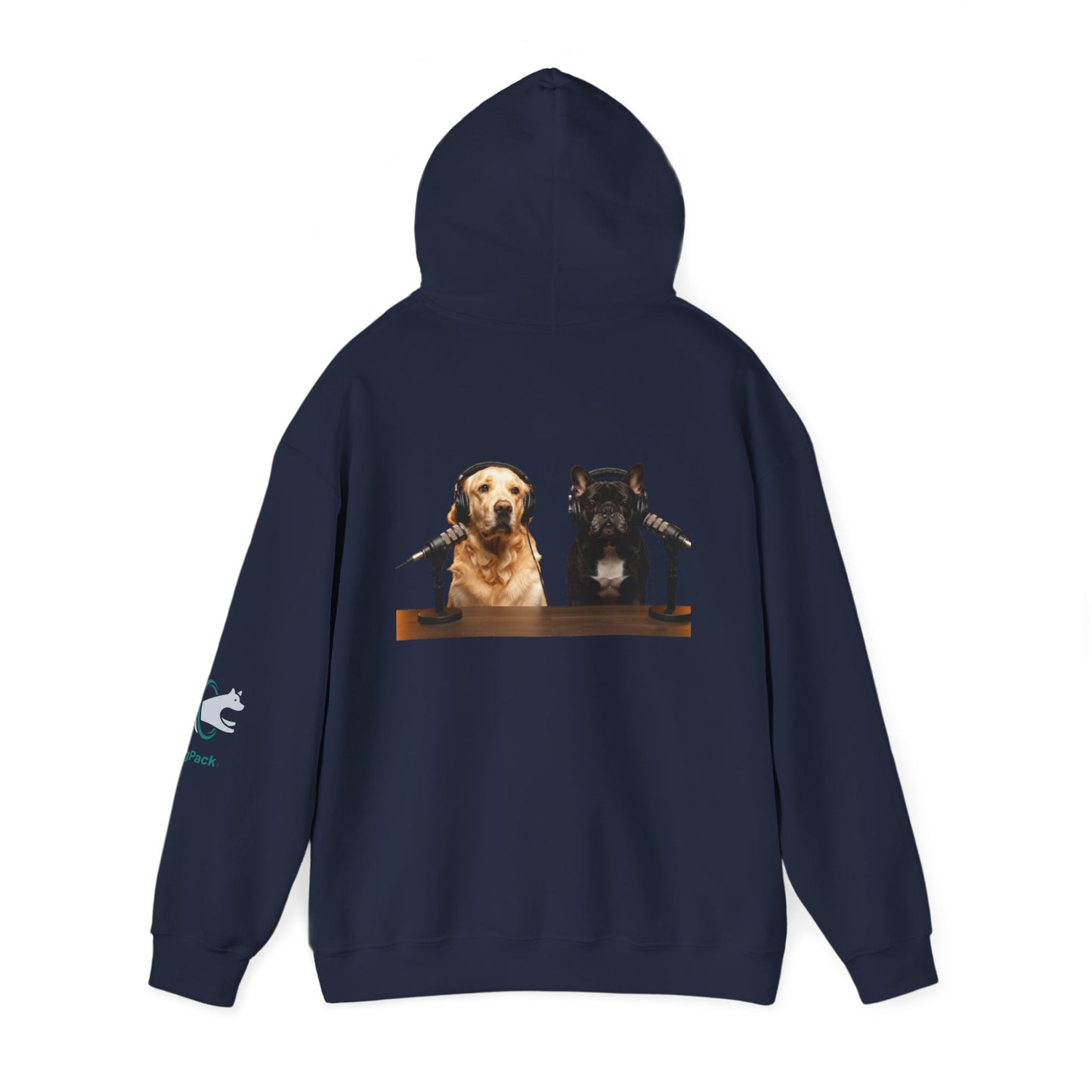 Goldie and Frenchie Hooded Sweater in Reverse