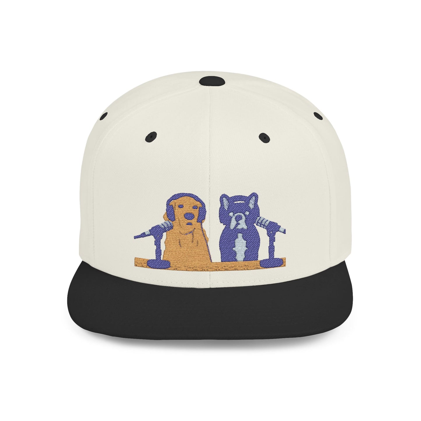 Goldie & Frenchie Embroidered Snapback Hat