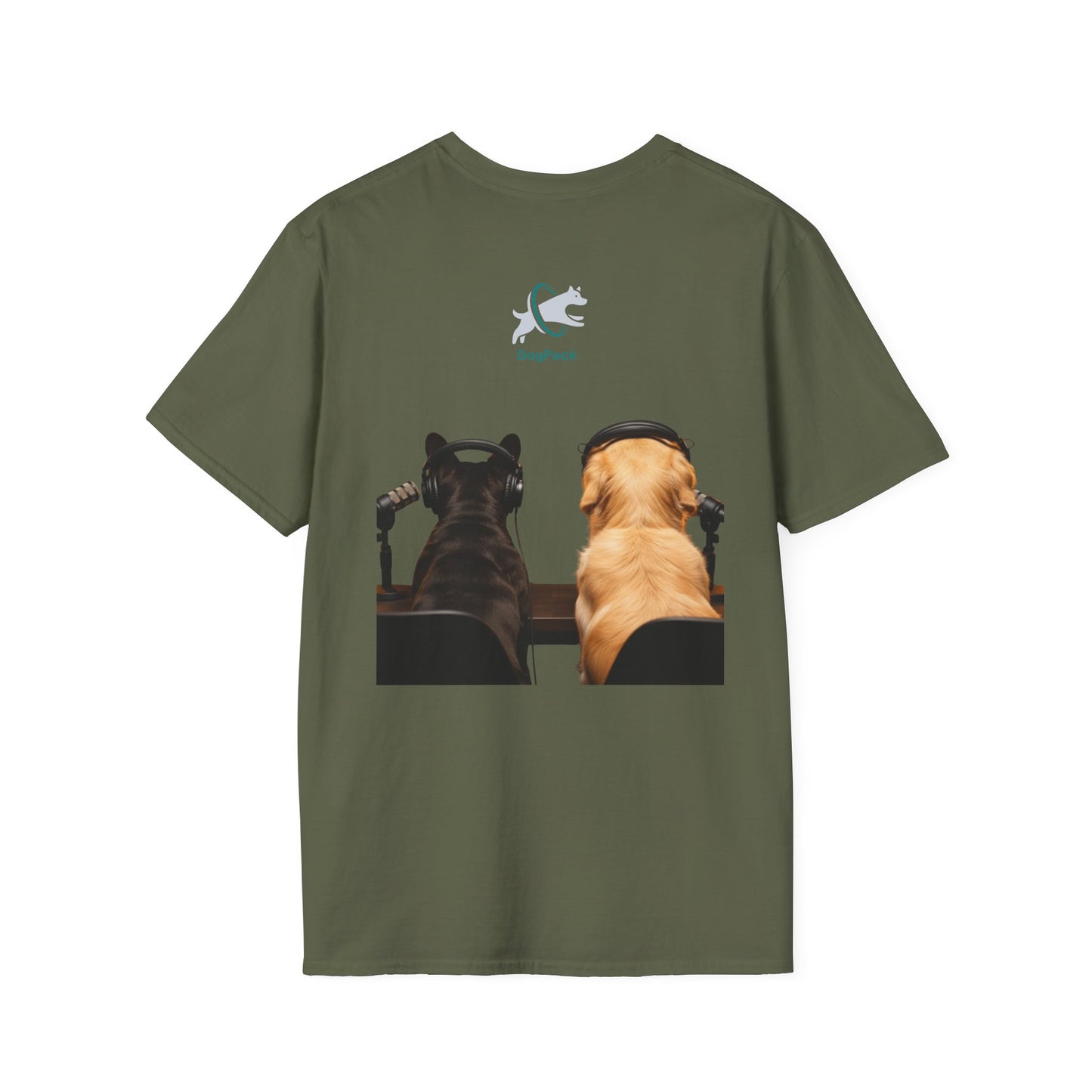 Goldie & Frenchie back & front Softstyle T-shirt