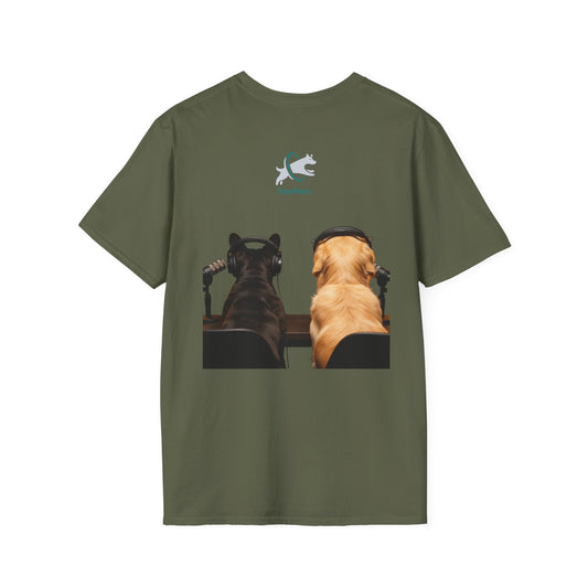 Goldie & Frenchie back & front Softstyle T-shirt
