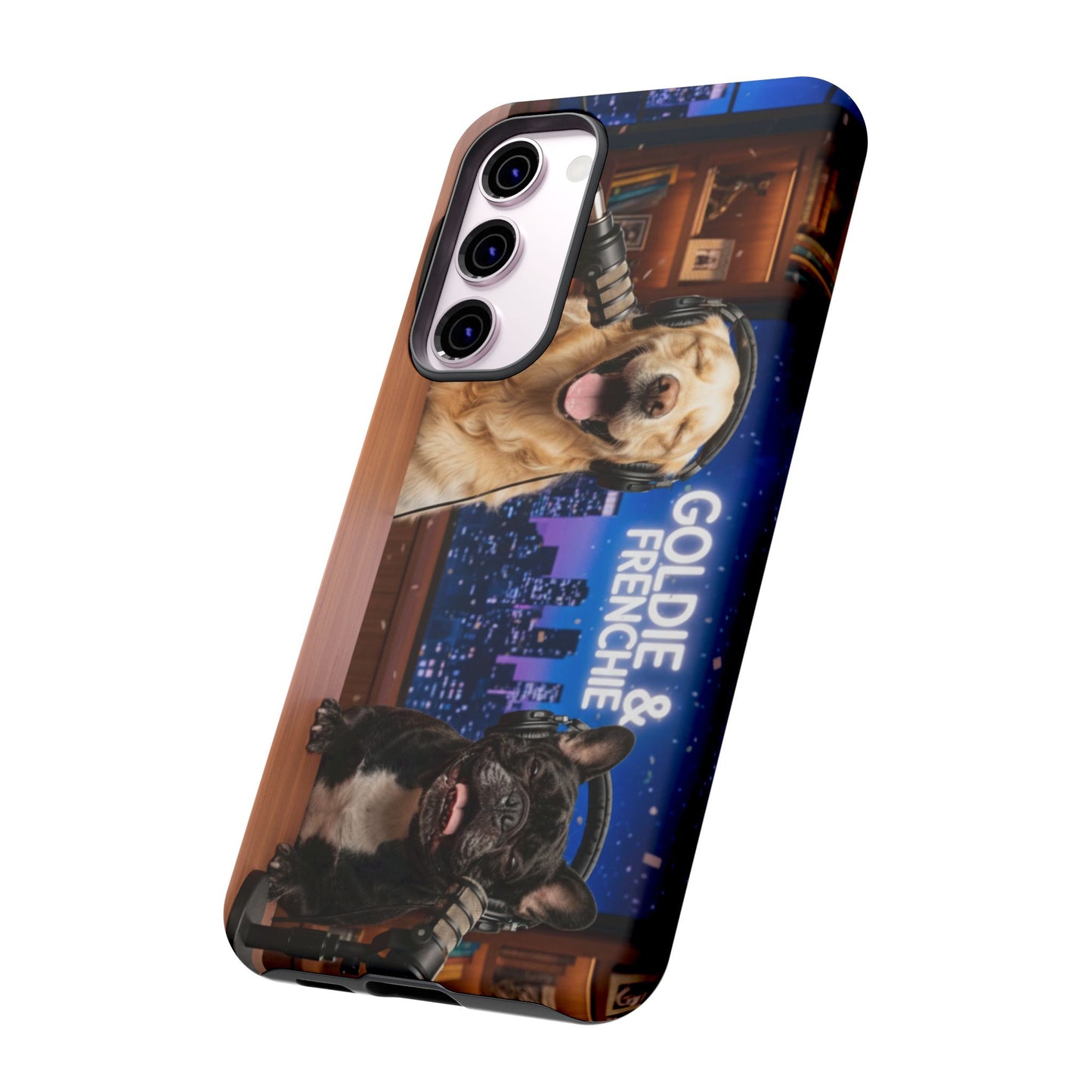 Goldie & Frenchie Talk Show LOL Laughing out Loud Samsung Google Android Cases