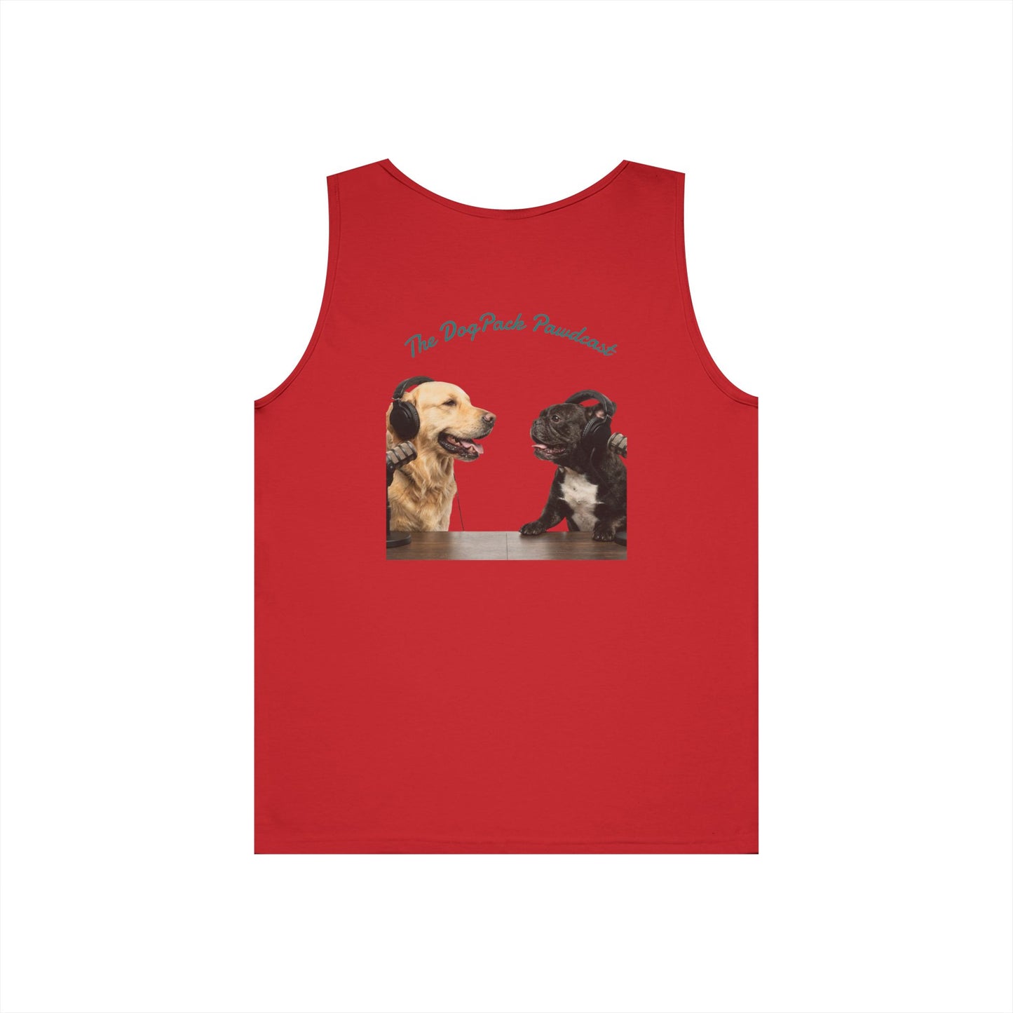 Goldie & Frenchie Front and Back Tank Top - Unisex