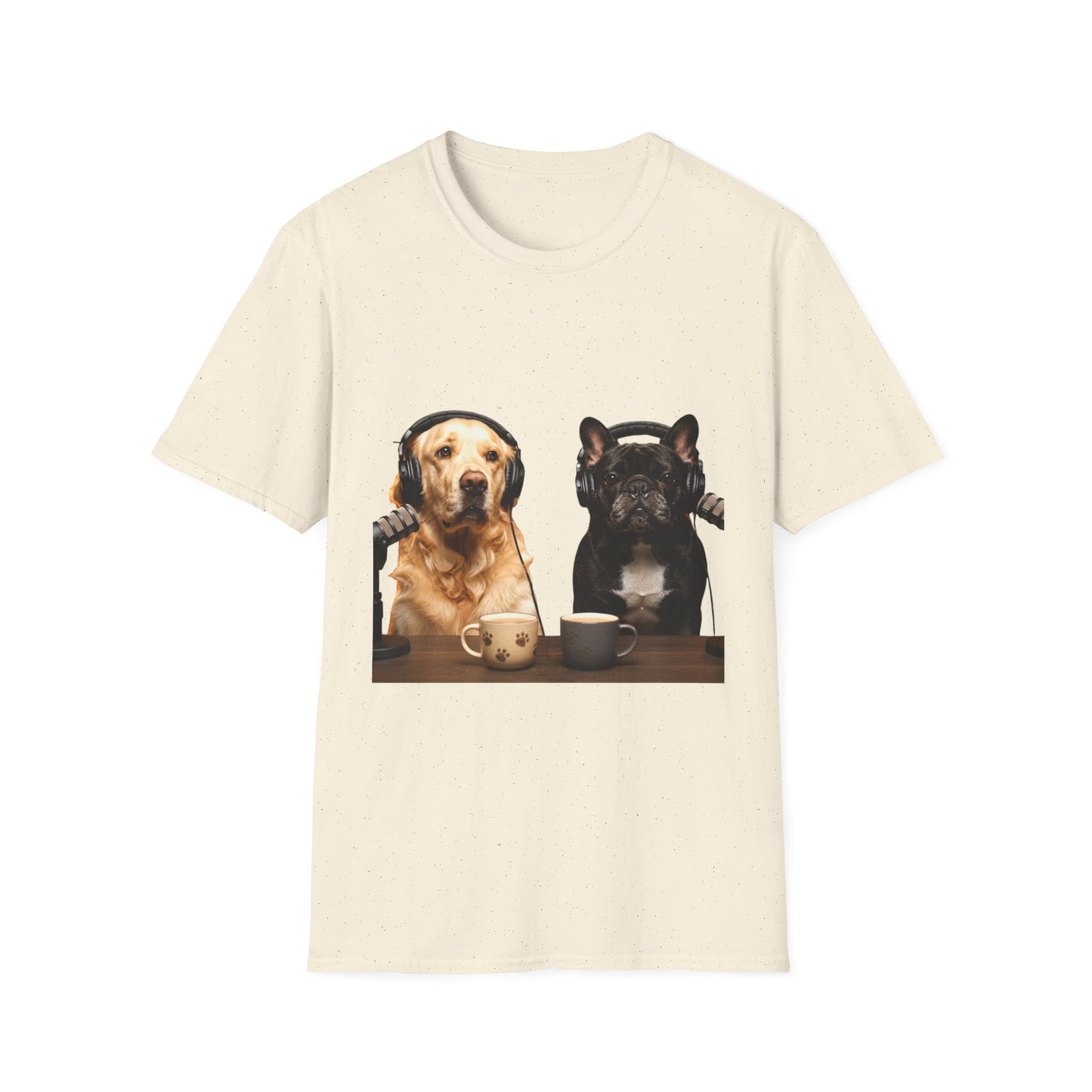 Goldie & Frenchie back & front Softstyle T-shirt