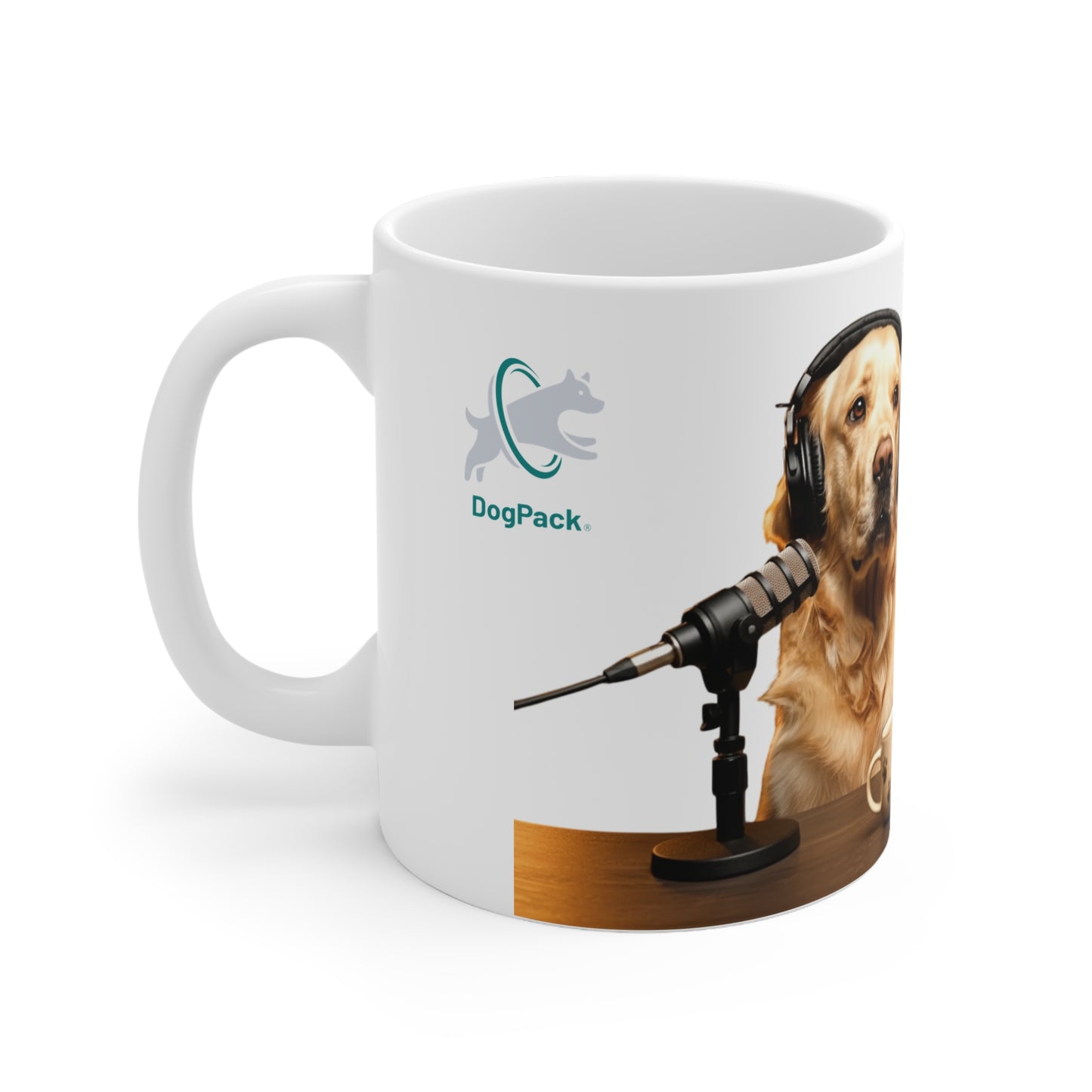 Goldie & Frenchie Dog Podcast Coffee Mug — 11oz Quality Ceramic - Ships from Australia + New Zealand