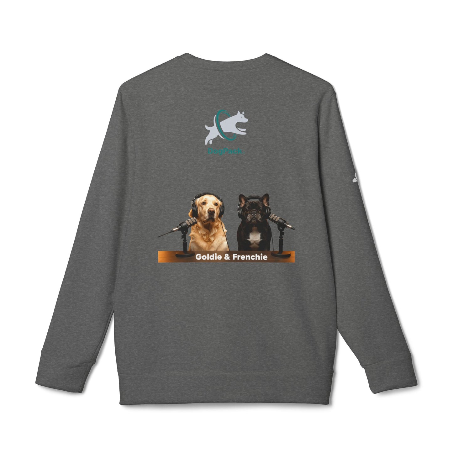 DogPack® Goldie & Frenchie™ Classic Crewneck Sweatshirt — adidas Sustainable Fleece