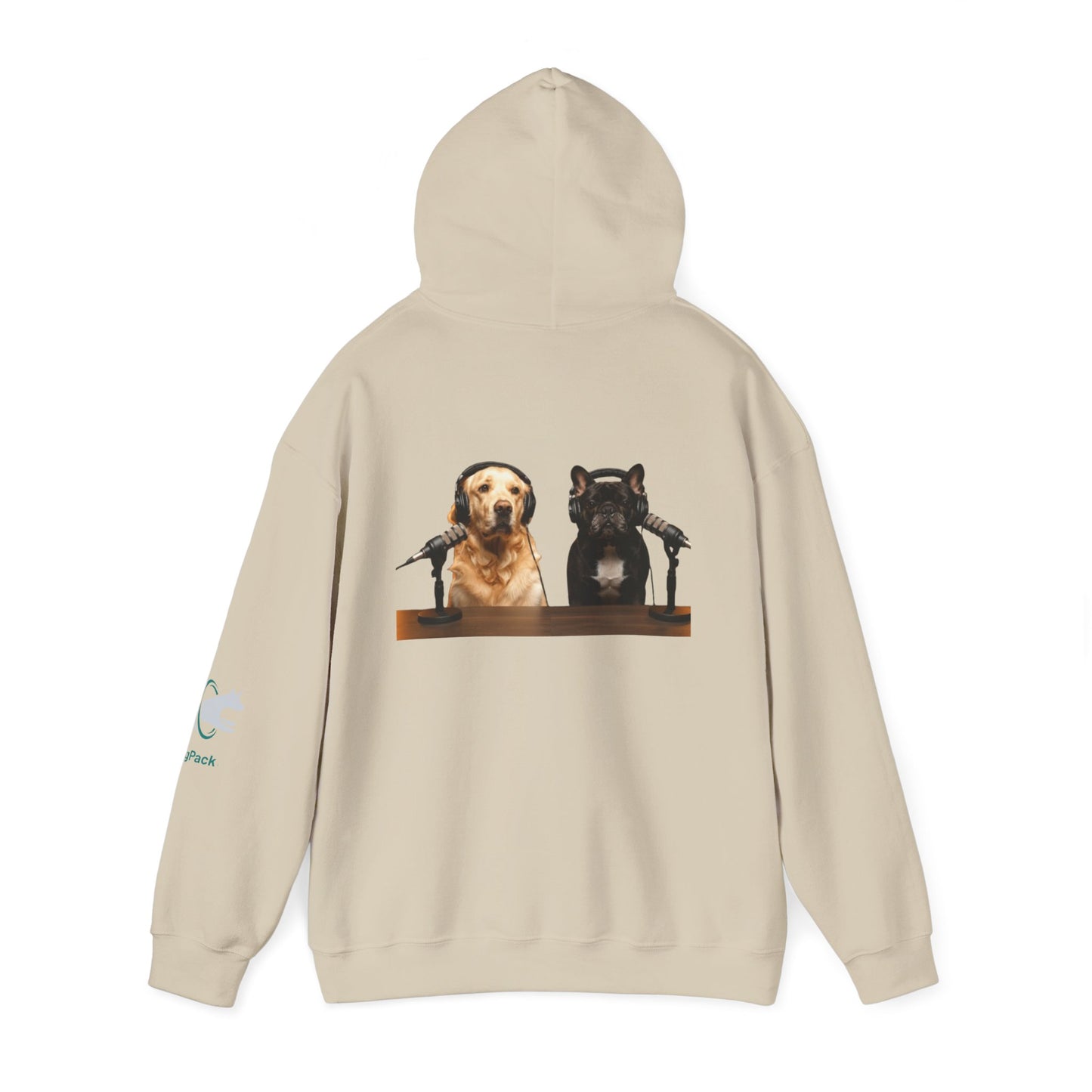 Goldie and Frenchie Hooded Sweater in Reverse